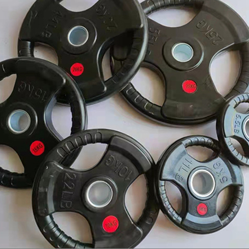 Tatlong-hole barbell plate Tatlong-hole barbell plate