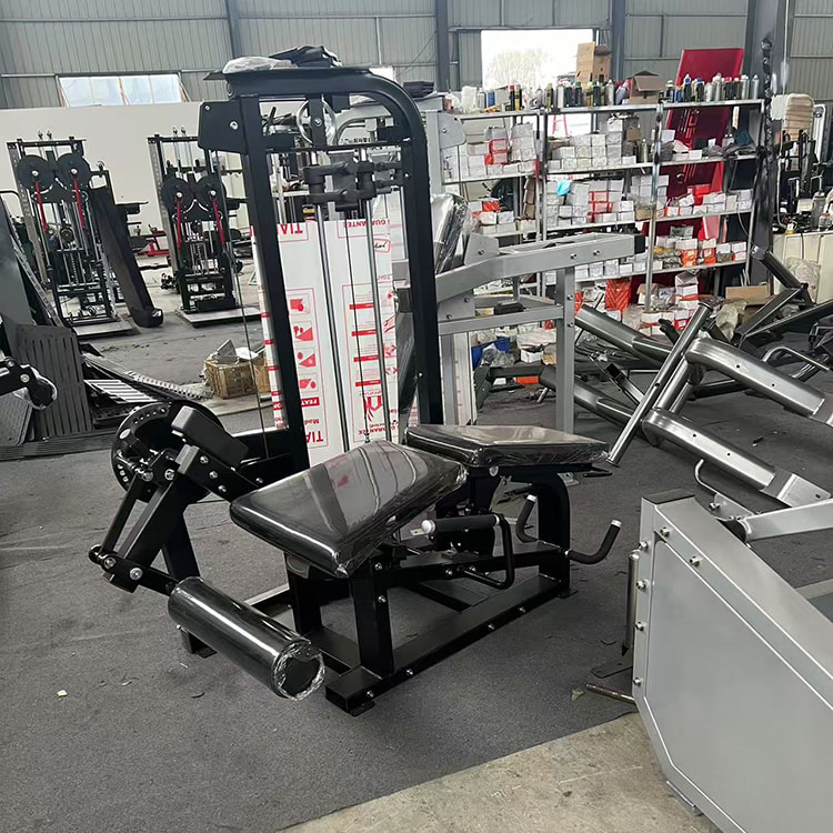 Lahat-sa-isang pag-upo at lumalawak na leg machine (dalawahang pag-andar para sa mga binti)