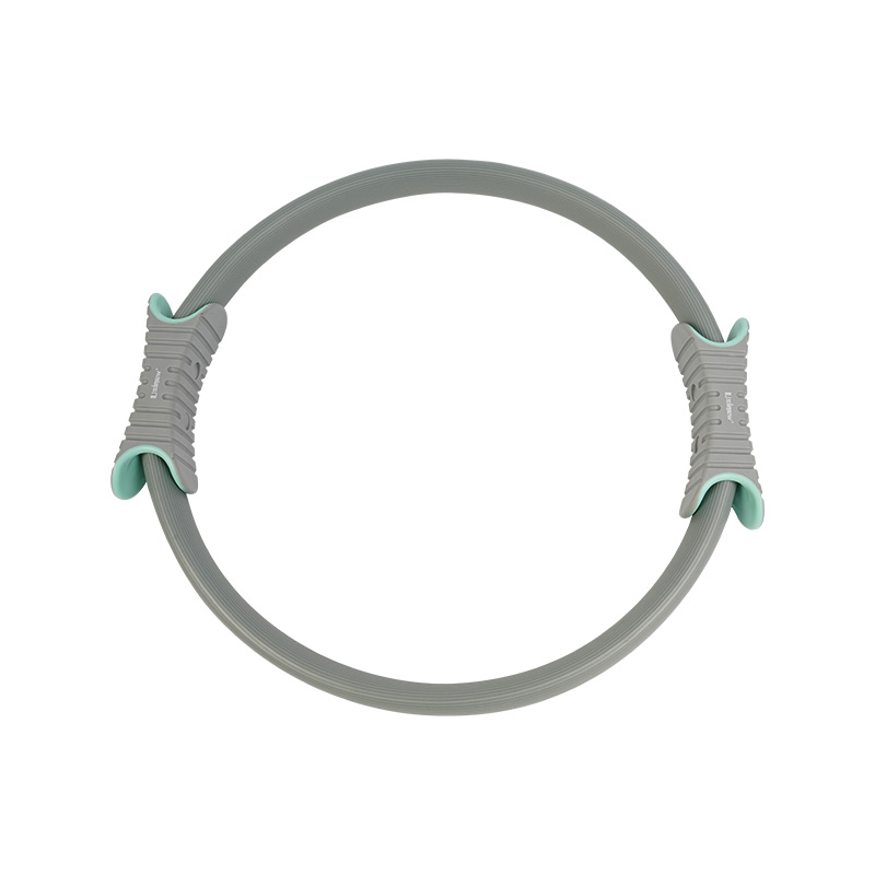 Goma na pinahiran ng goma na Pilates Ring
